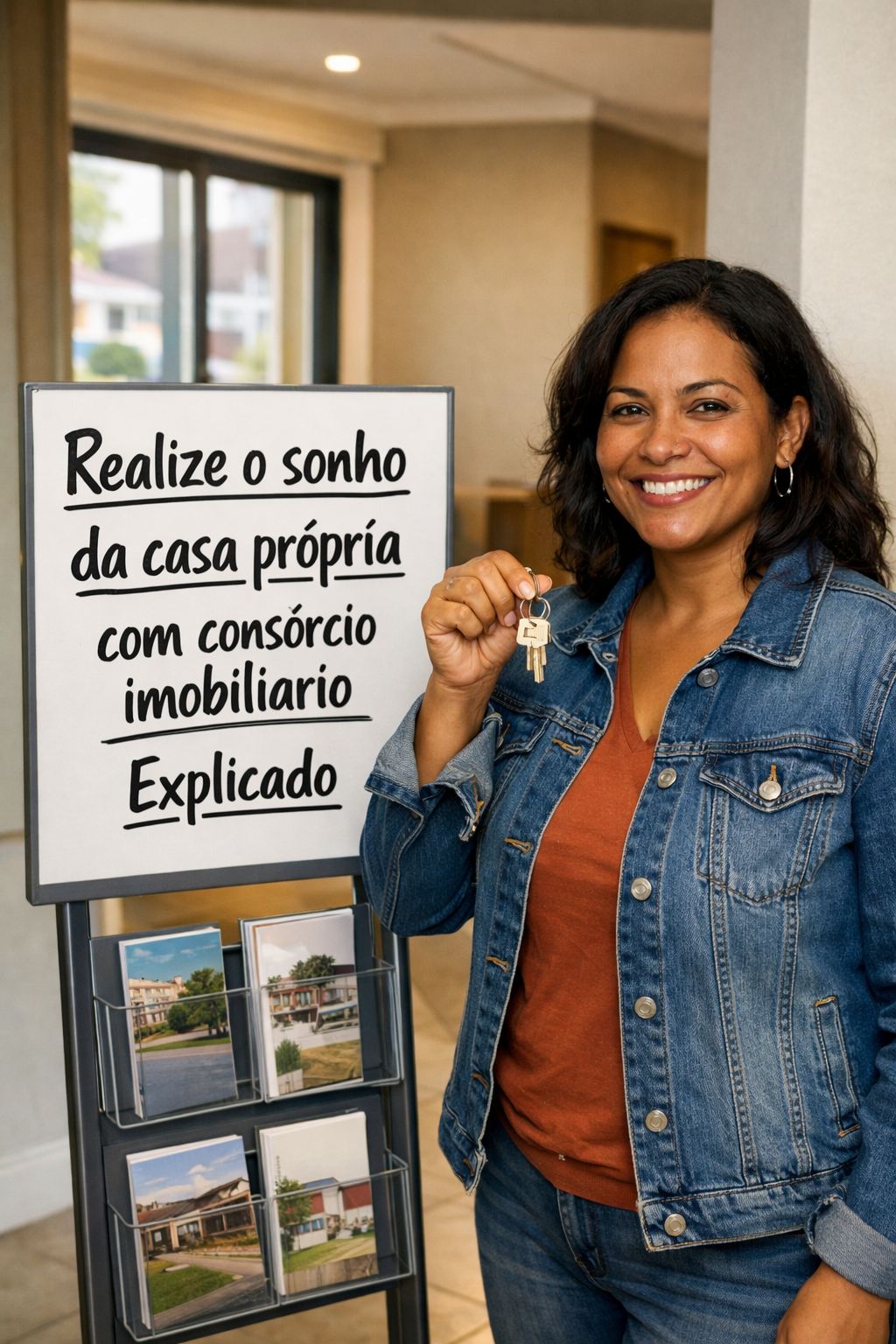 The Insight Circle Facebook ad: Consórcio imobiliário para compra de imóvel residencial