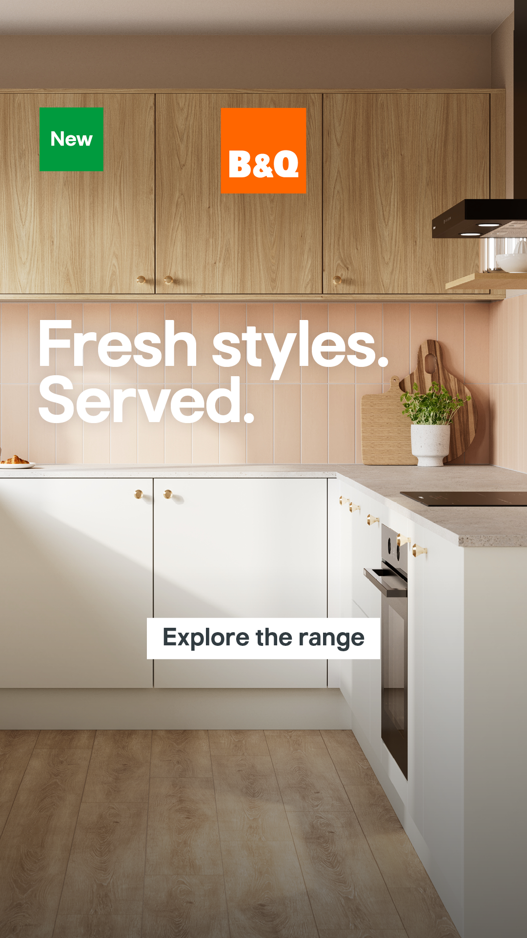 B&Q Facebook ad