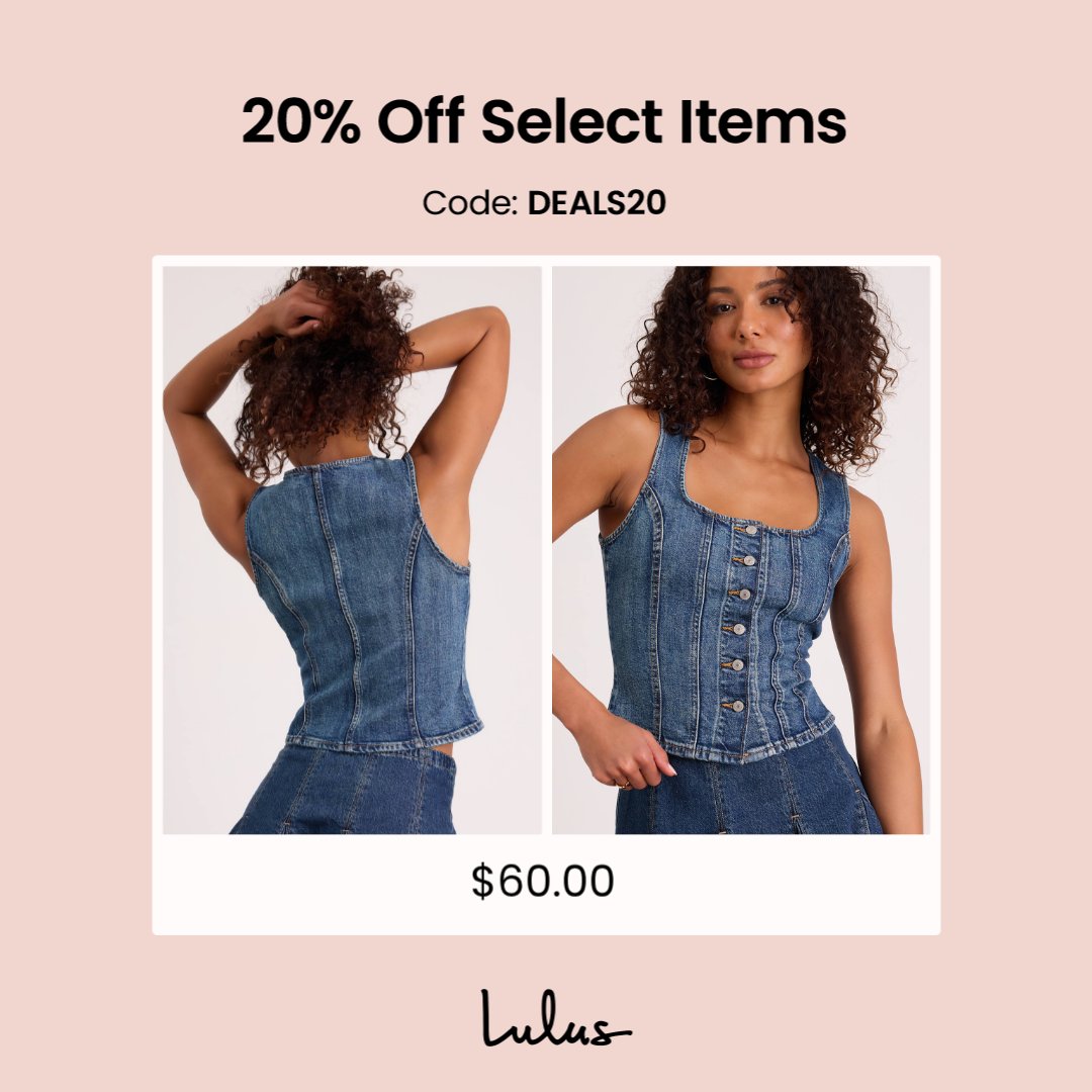Lulus Facebook ad