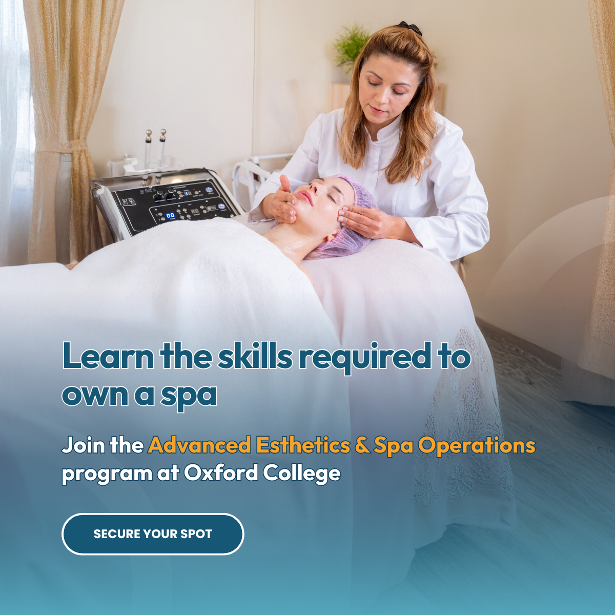 Oxford College of Arts, Business and Technology Facebook ad
