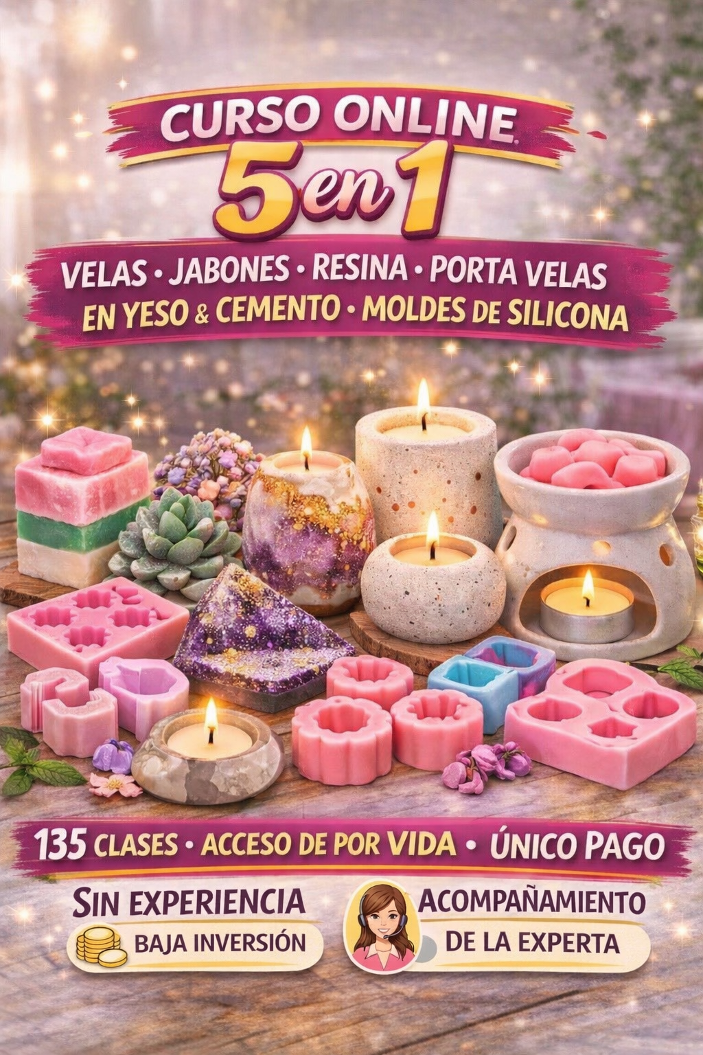 Las Manualidades como Negocio online Facebook ad: Aprovecha 50% OFF