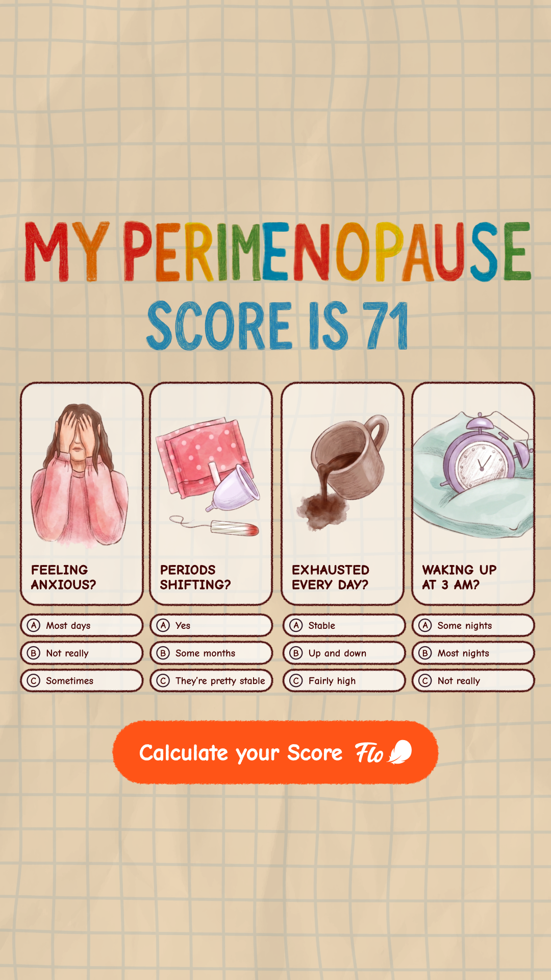 Flo For Perimenopause Facebook ad