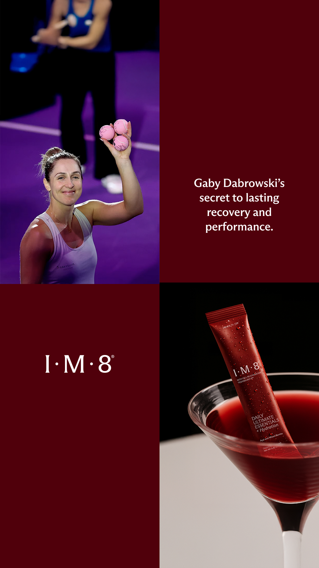 Gaby Dabrowski Facebook ad: What Powers My Daily Routine