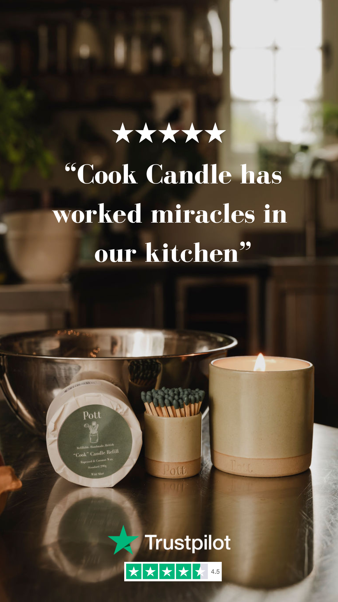 Pott Candles Facebook ad