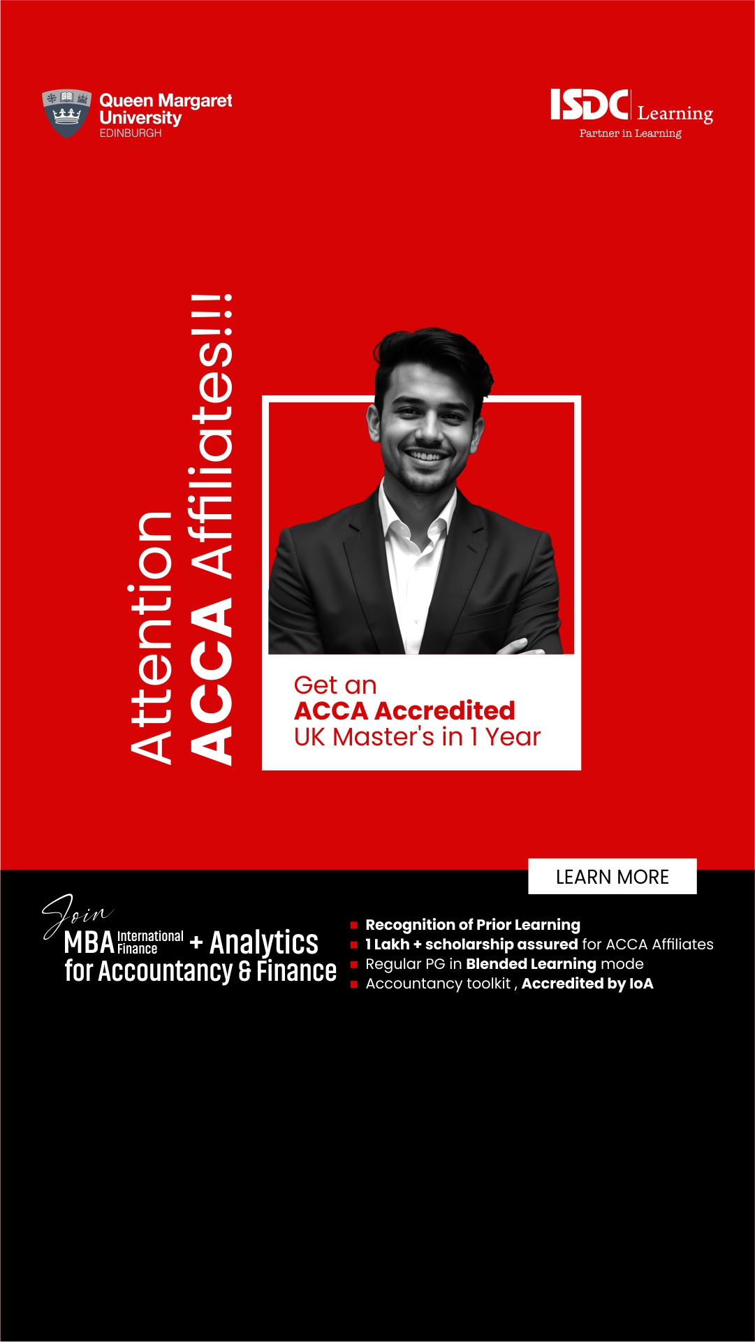 ISDC Learning Facebook ad