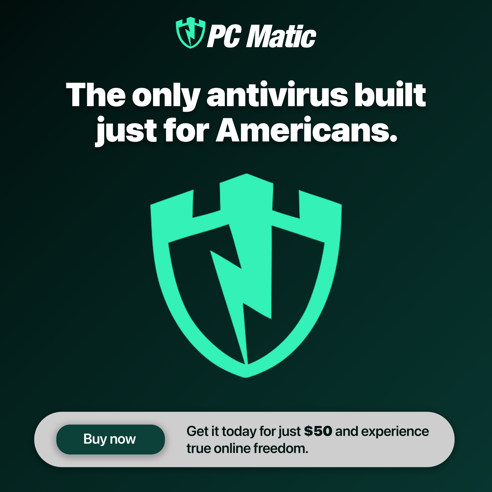 PC Matic Facebook ad