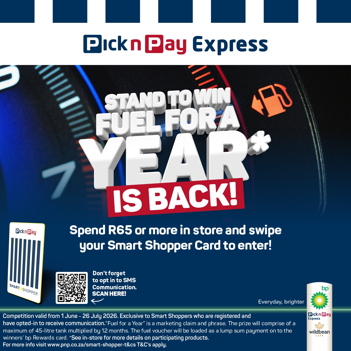 BP Pick n Pay Express Jan Van Riebeeck Facebook ad