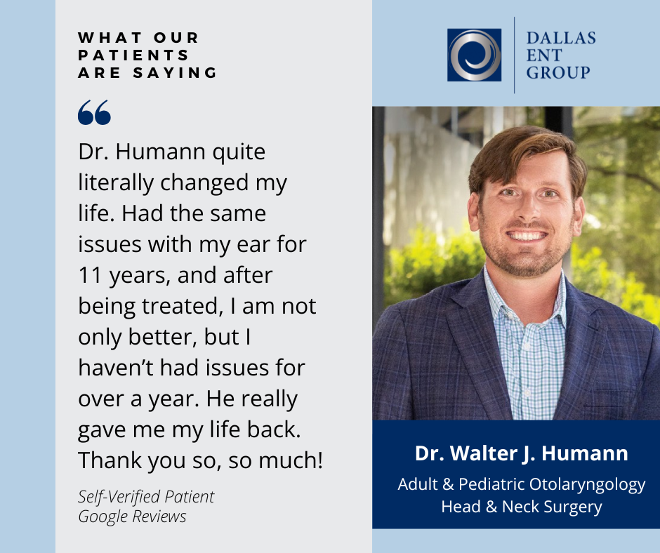 Dallas ENT Group Facebook ad: North Dallas ENT Care