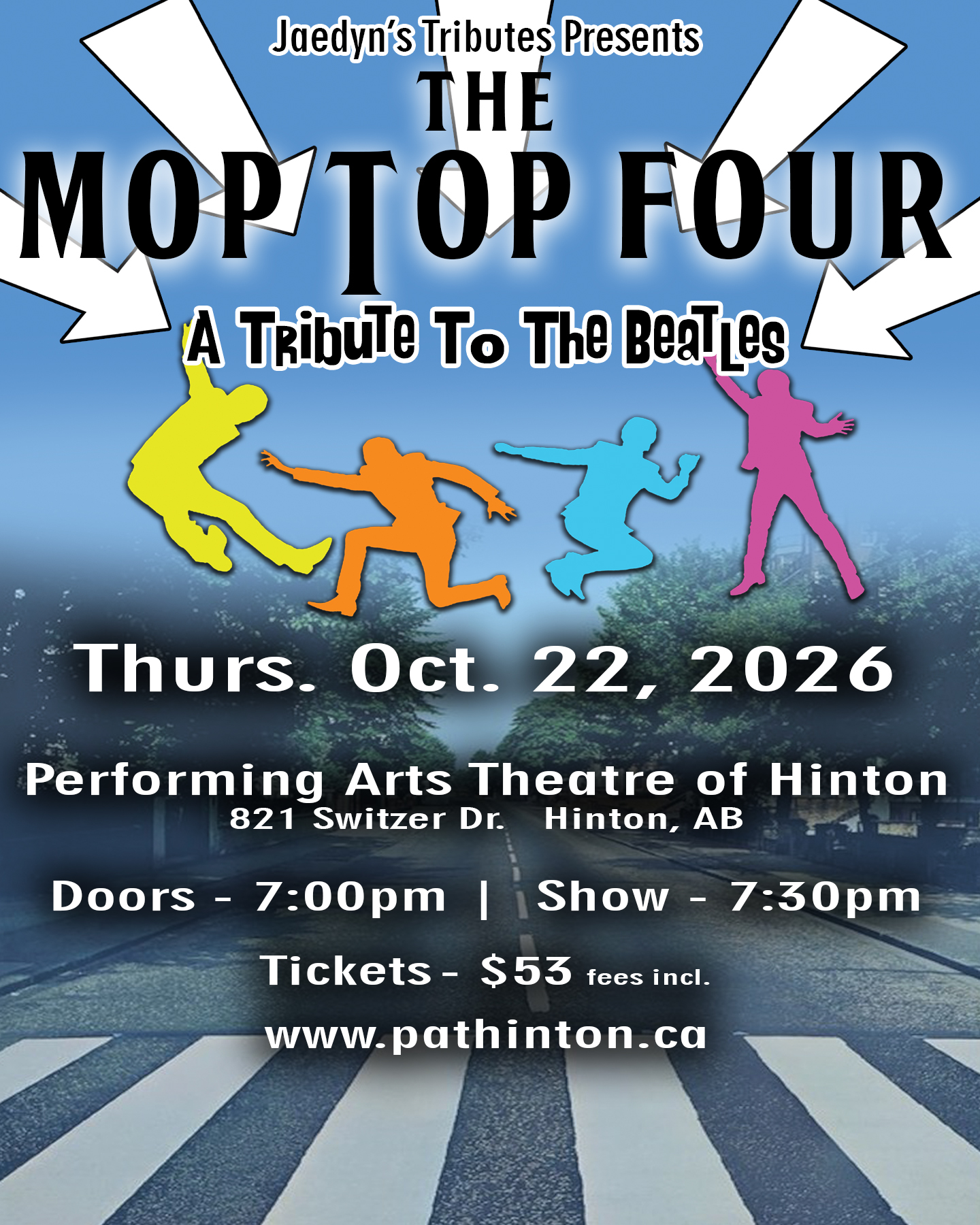 Jaedyn's Tributes Facebook ad: BEATLES TRIBUTE, The PATH