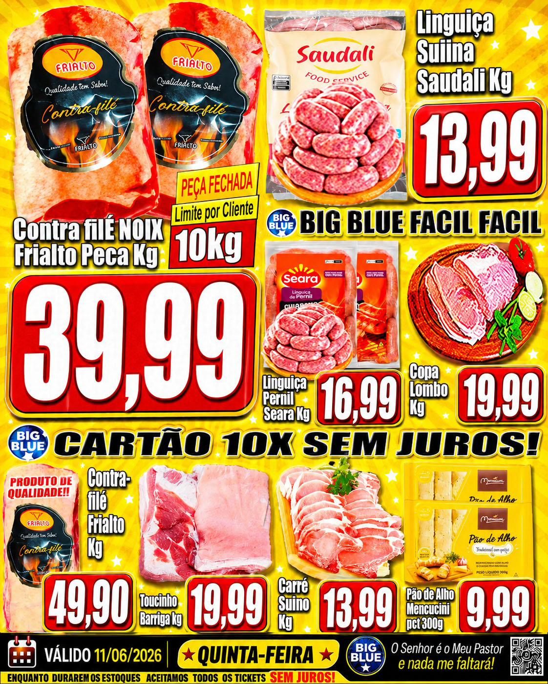 Supermercado Big Blue 1 Facebook ad: Big Blue Supermercado.