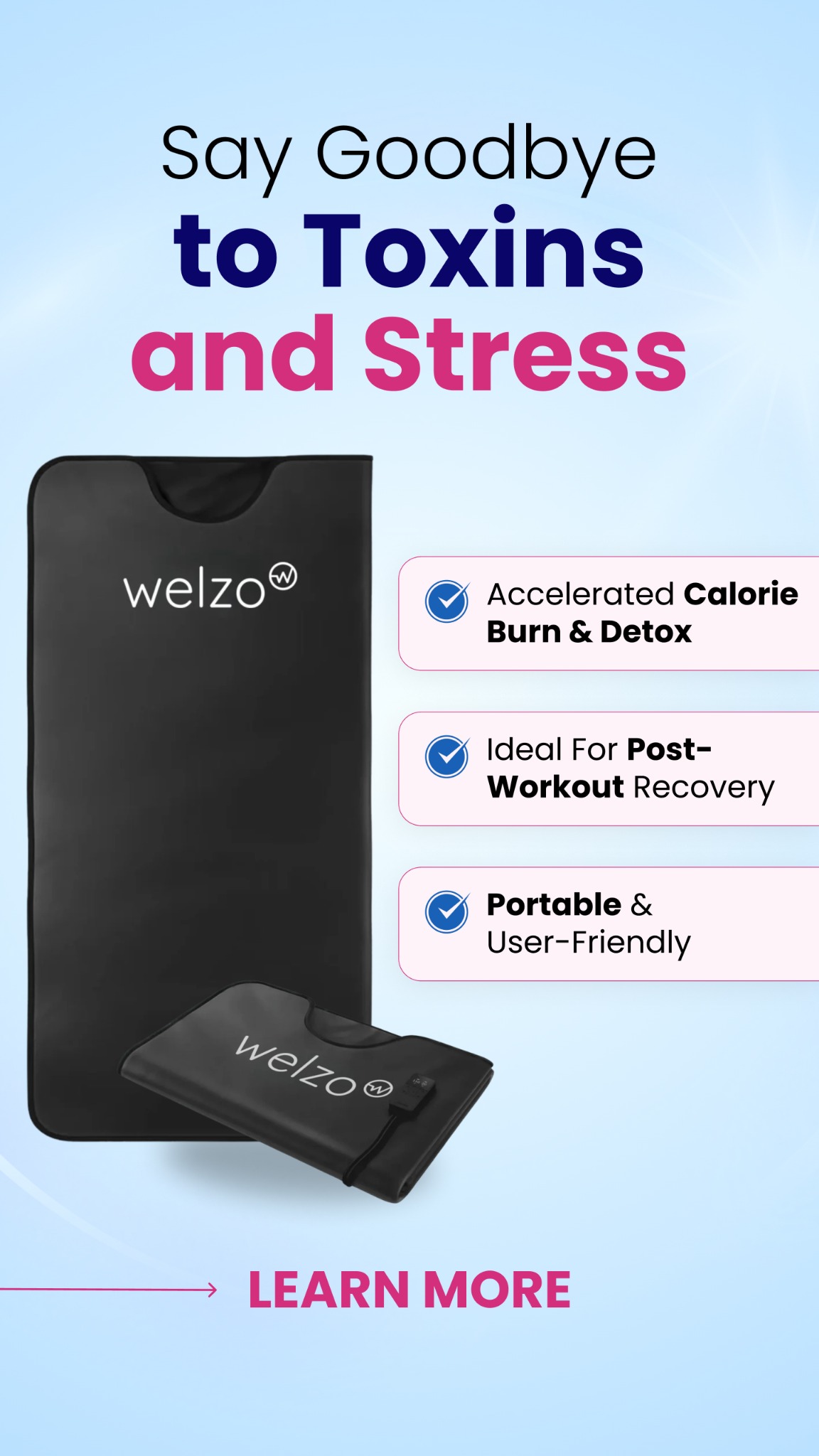 Welzo Facebook ad