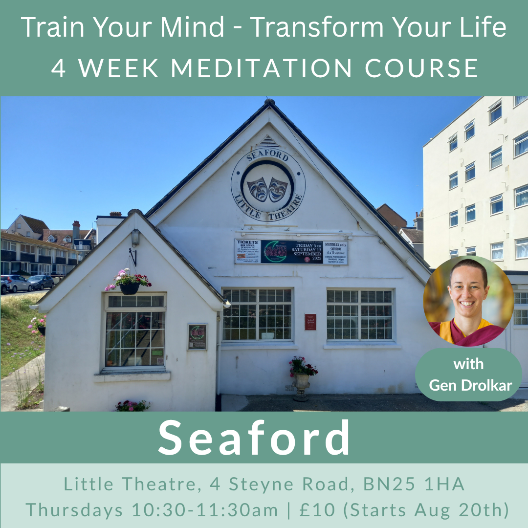 Bodhisattva Kadampa Meditation Centre Facebook ad: Train your Mind