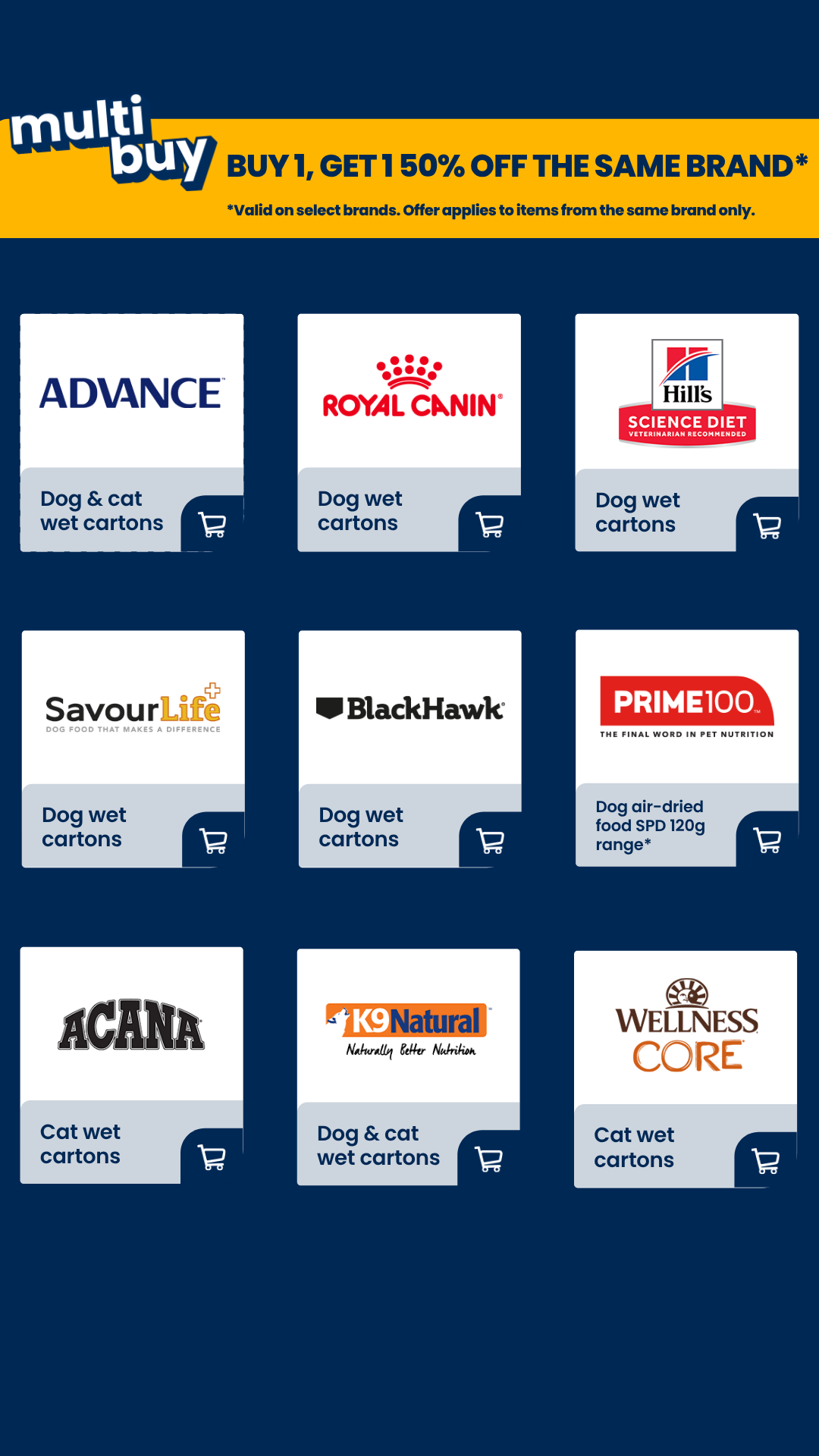 Petstock Facebook ad