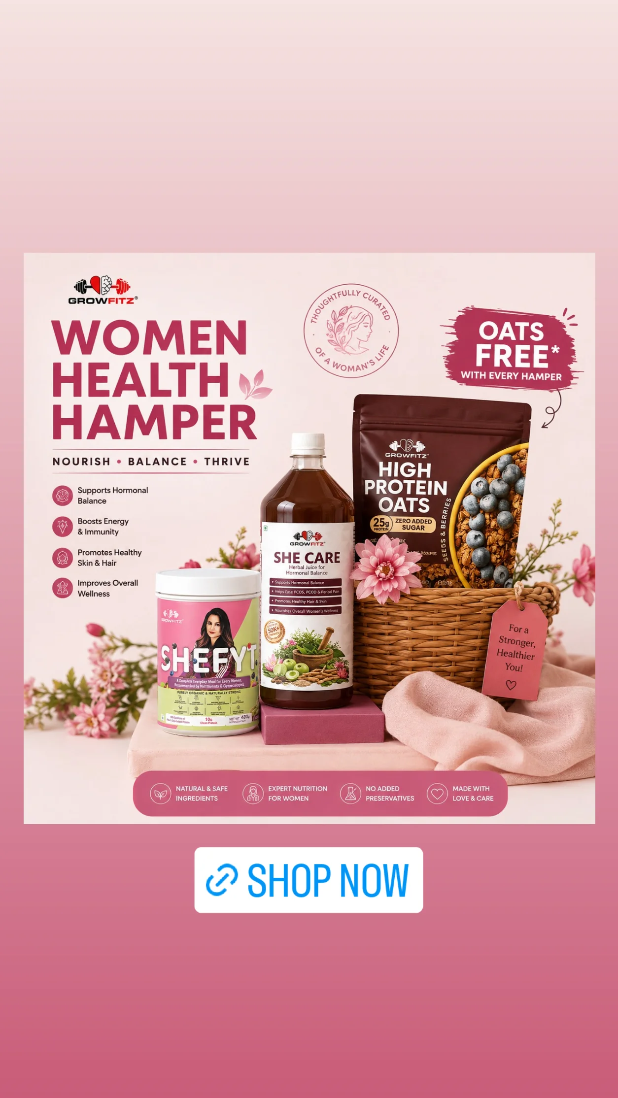 Growfitz Foods Facebook ad