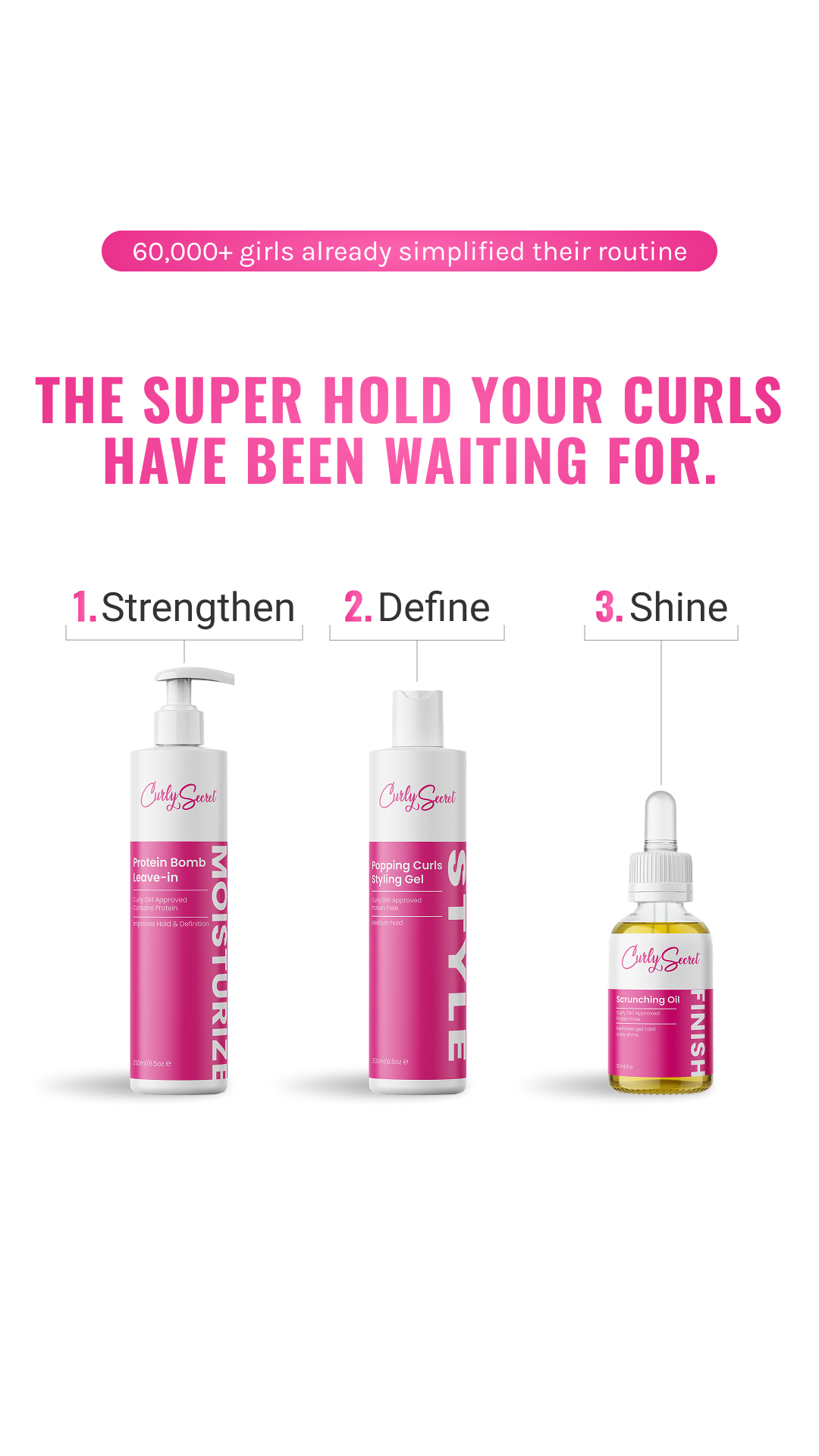 Curly Secret Facebook ad