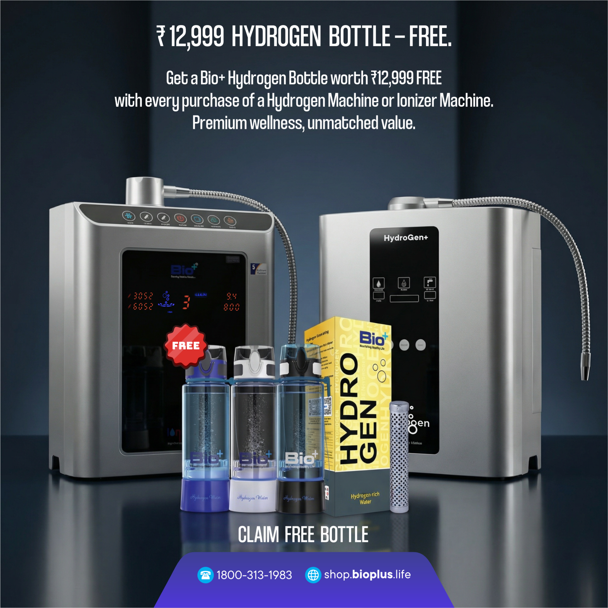 BioPlus Water Facebook ad