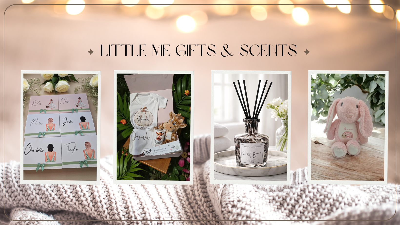 Little Me Gifts & Scents Facebook ad: We’re a small creative business specialising in…