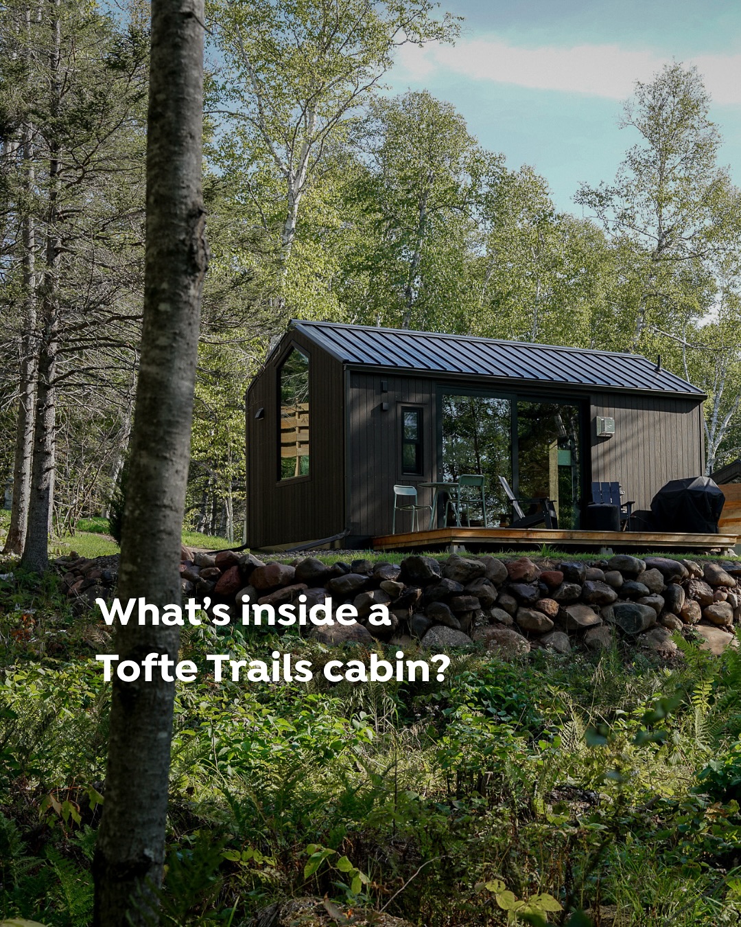 Tofte Trails Facebook ad: Inspired by our love for nature and connecting…