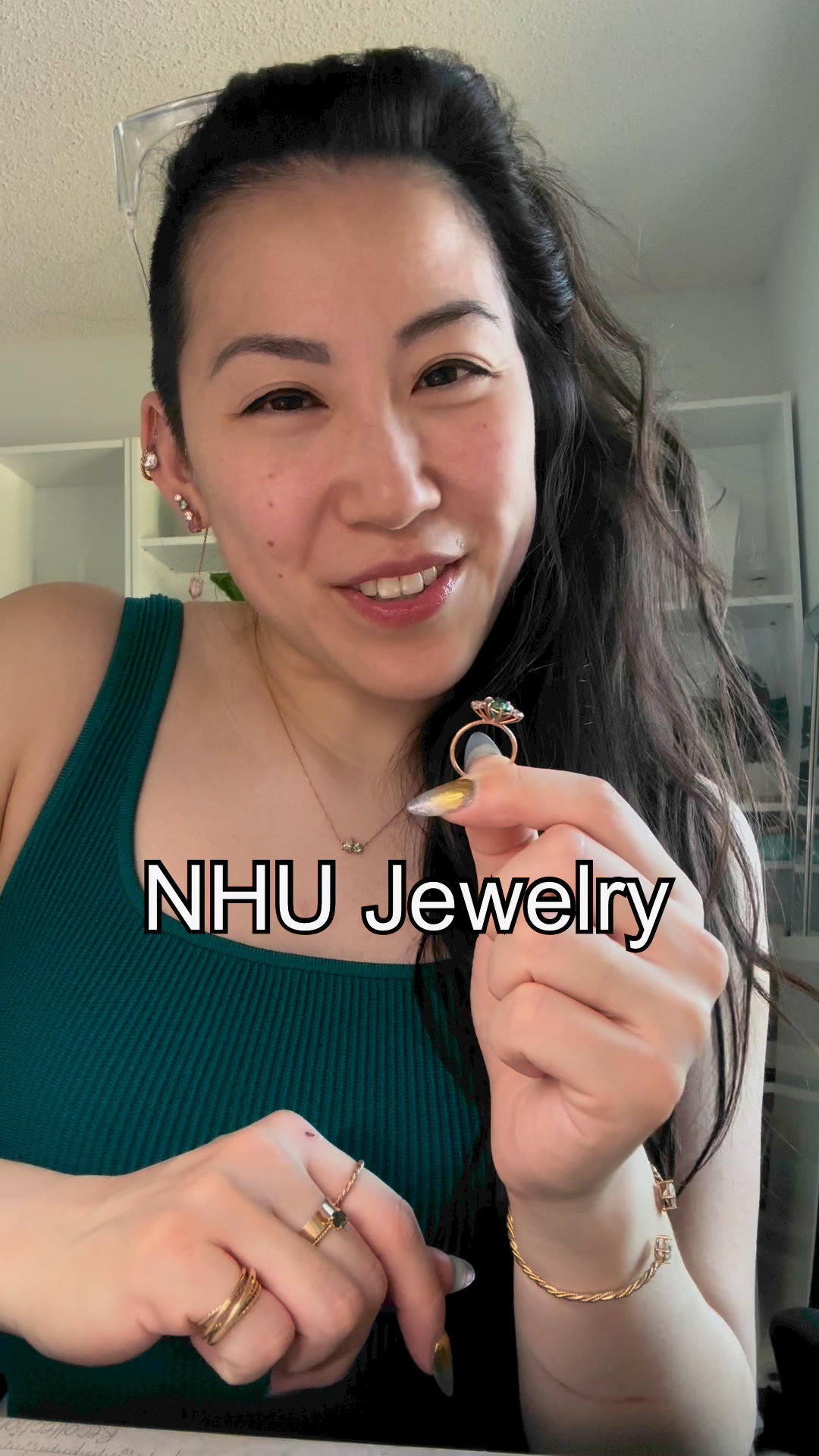 NHU Jewelry Facebook ad: Peronalized Jewelry, Perfectly You