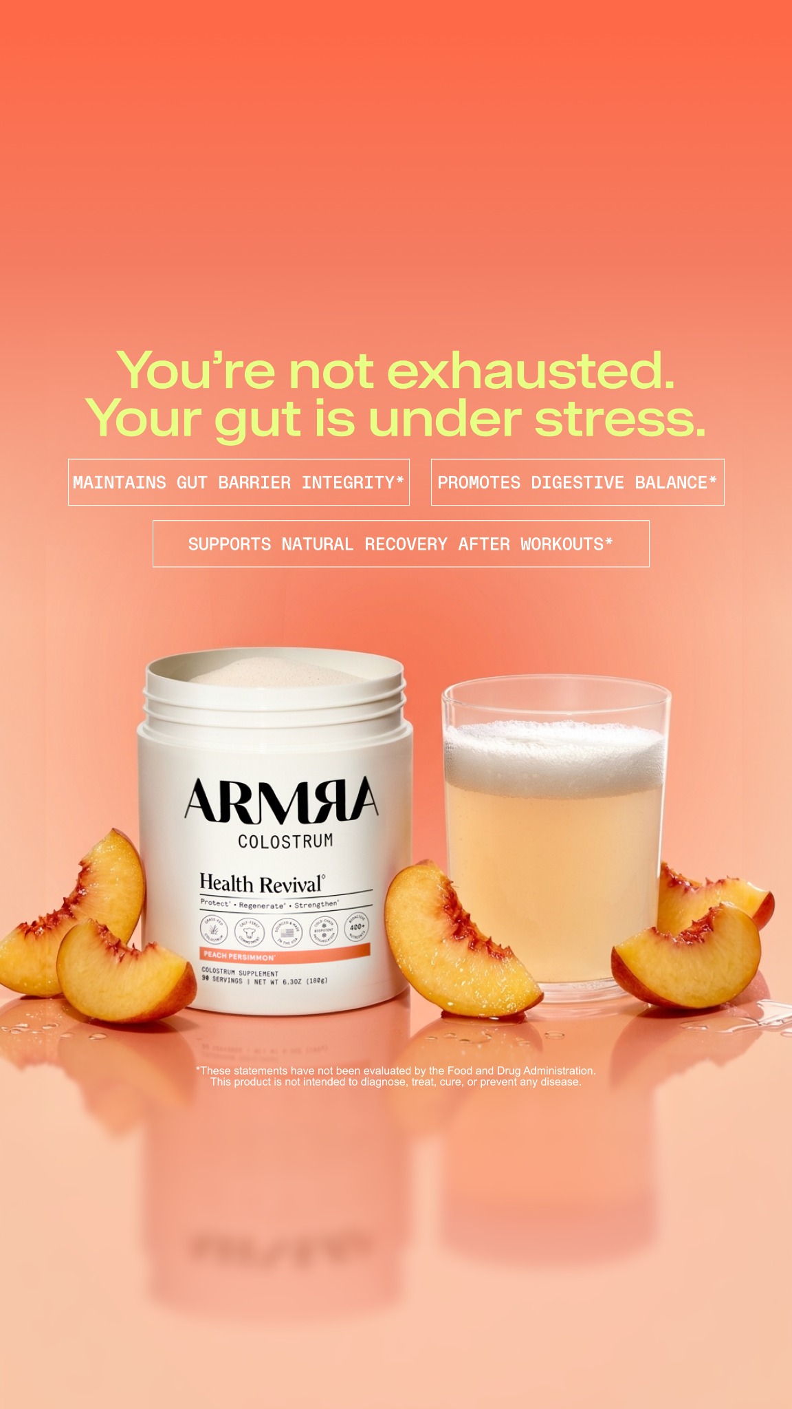 ARMRA Facebook ad