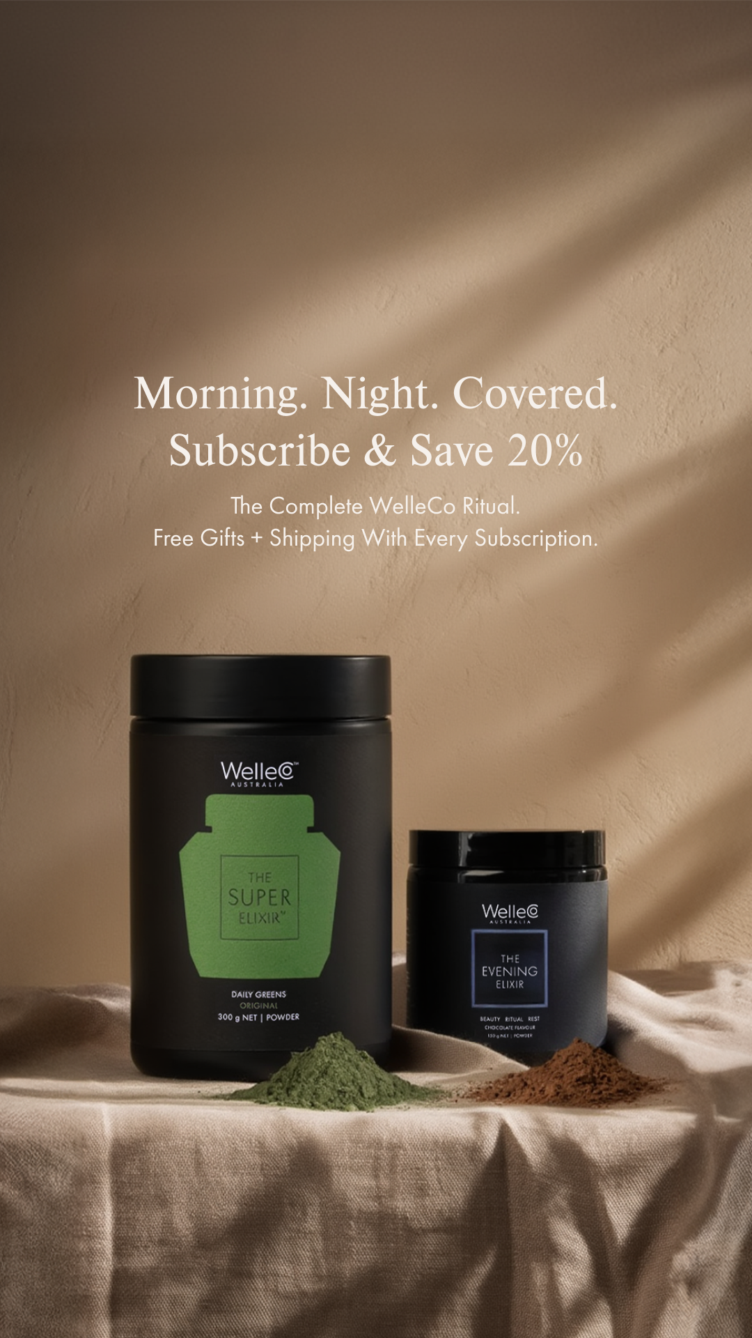 WelleCo Facebook ad