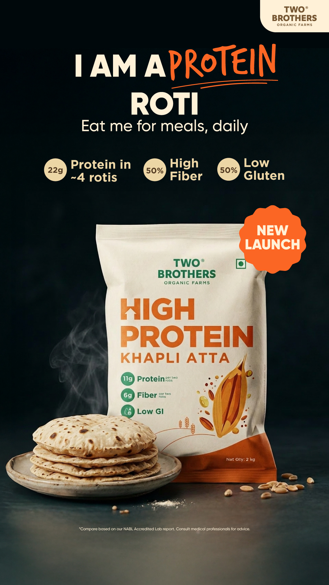 Two Brothers Organic Farms Facebook ad
