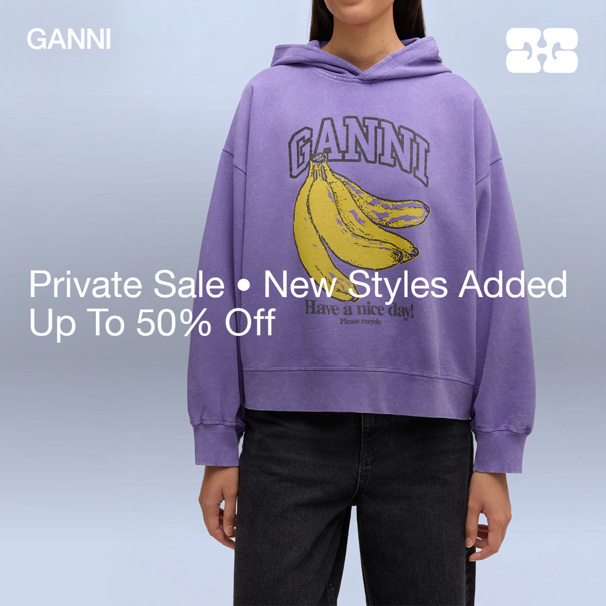 GANNI Facebook ad