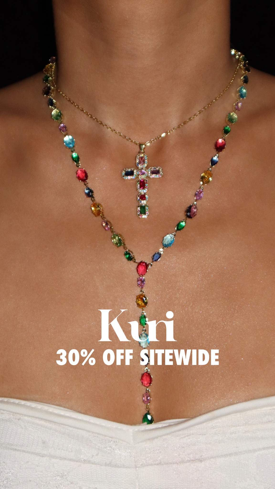 Kuri jewelry Facebook ad