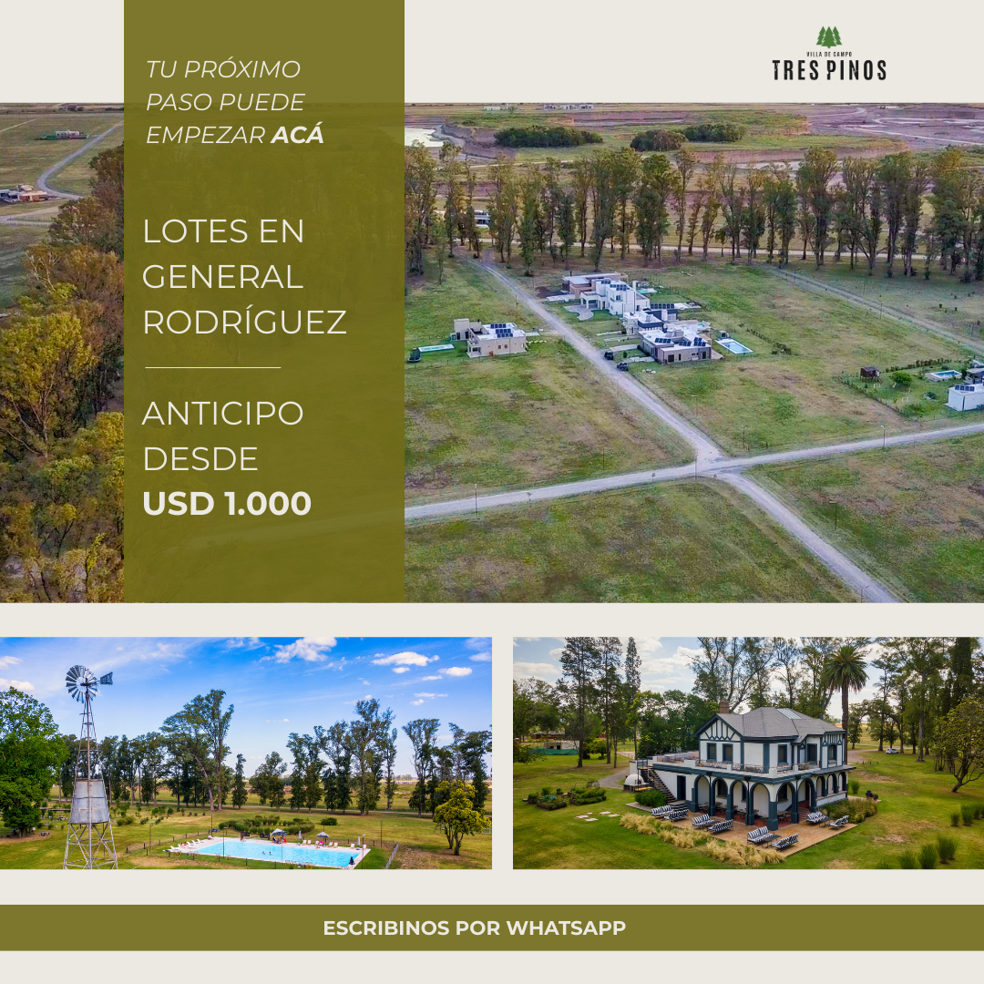 Tres Pinos Villa de Campo Facebook ad