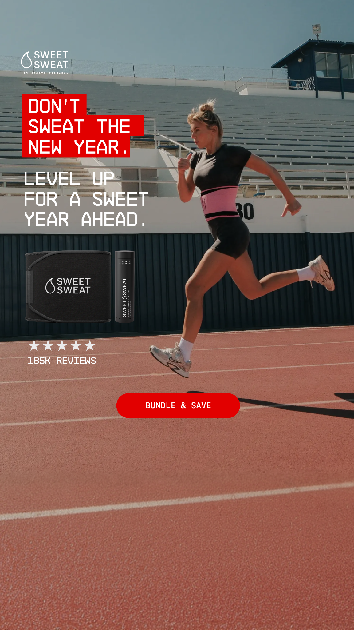 Sweet Sweat Facebook ad