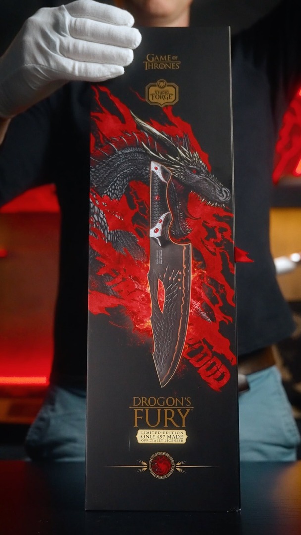 Studio Forge Facebook ad: Unbox the fire of legend.