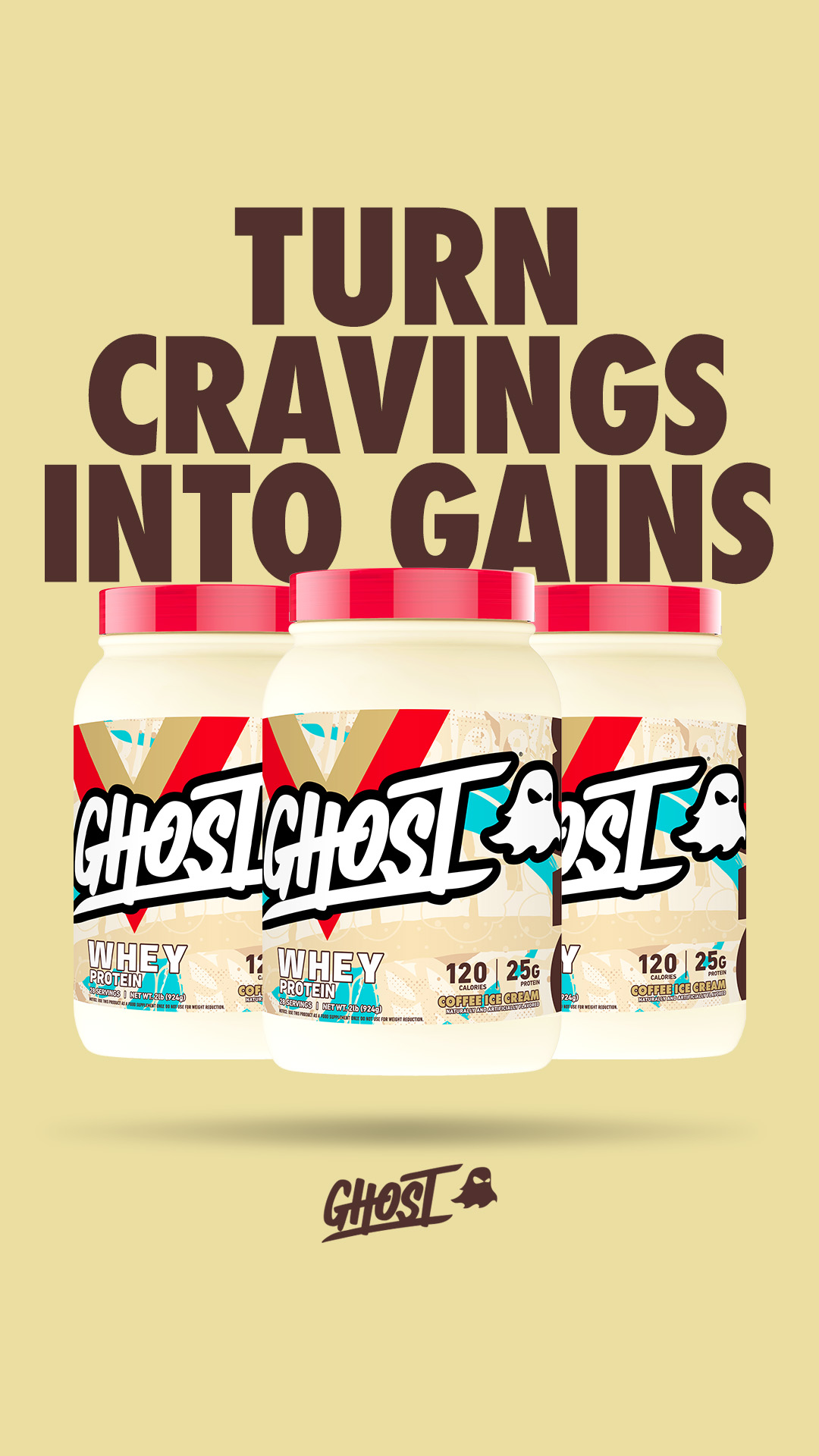 GHOST Facebook ad