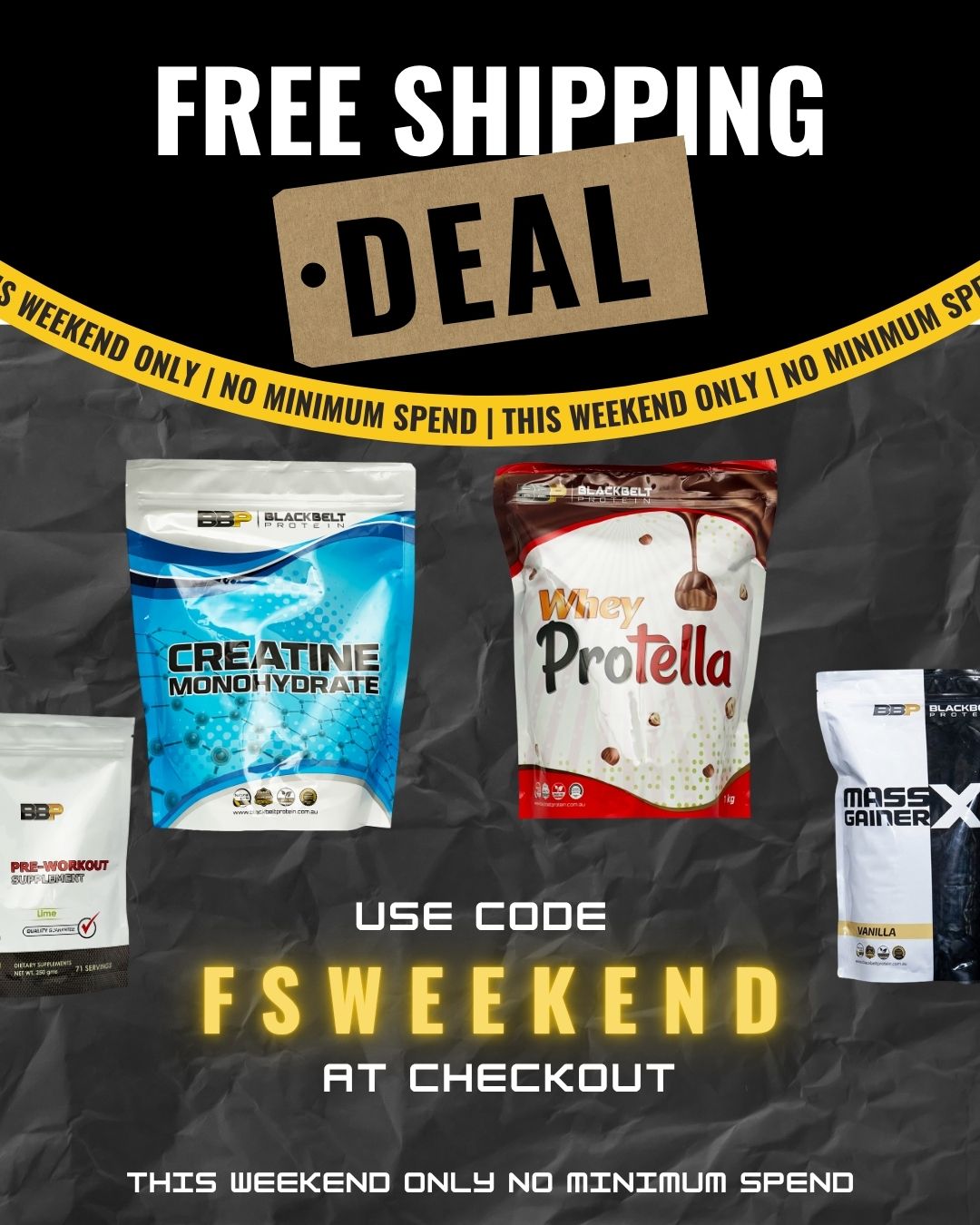 BlackBelt Protein Facebook ad