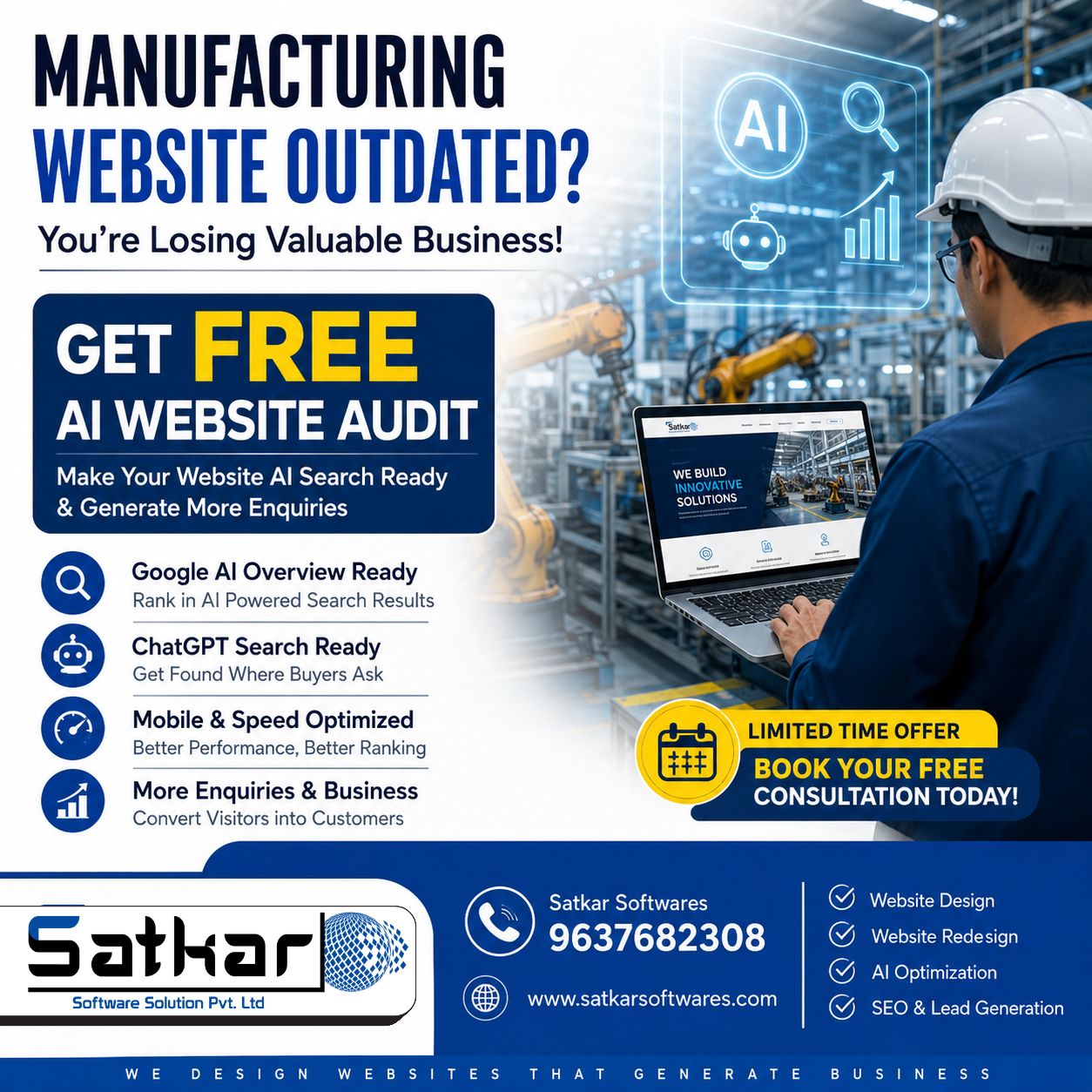 Satkar Software Solution Pvt. Ltd. Facebook ad