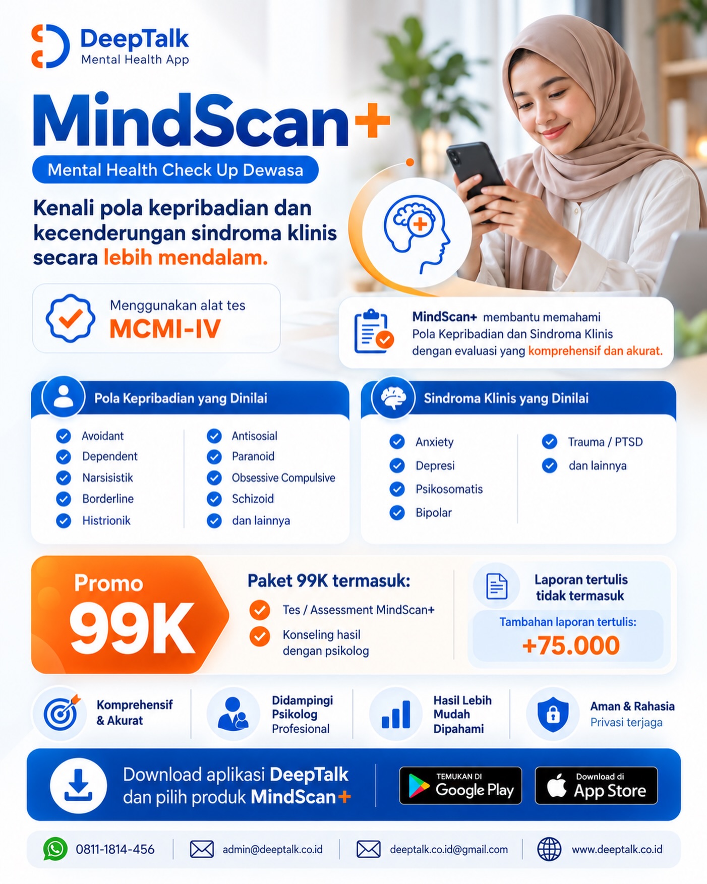 DeepTalk Facebook ad: Pernah merasa, Aku sebenarnya kenapa ya?