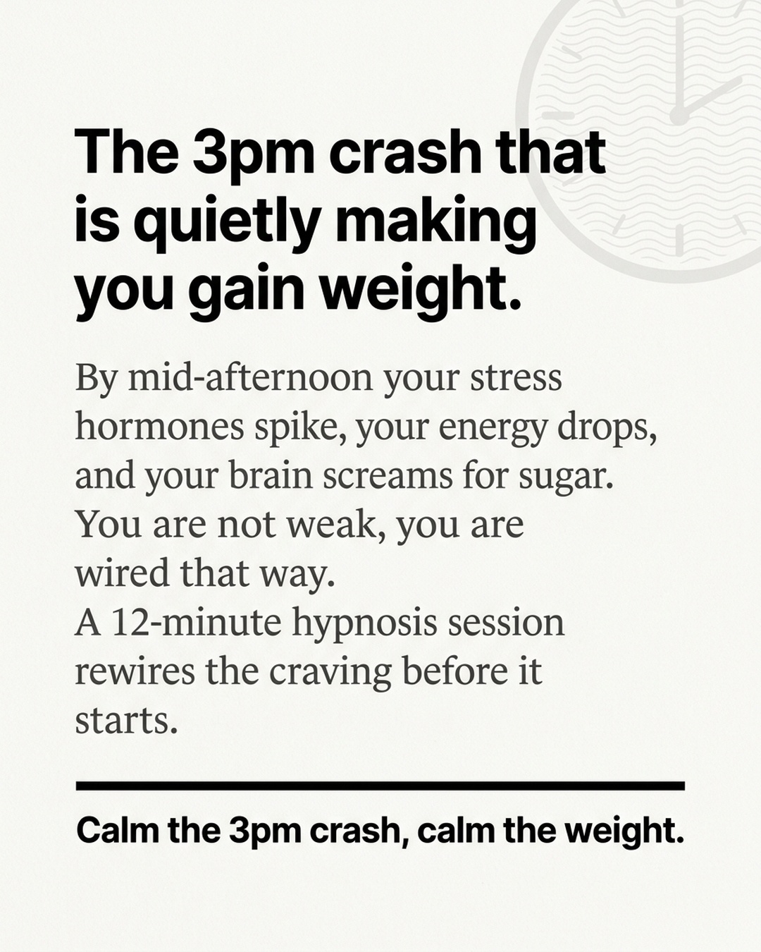 Hypnozio: power of hypnotherapy Facebook ad