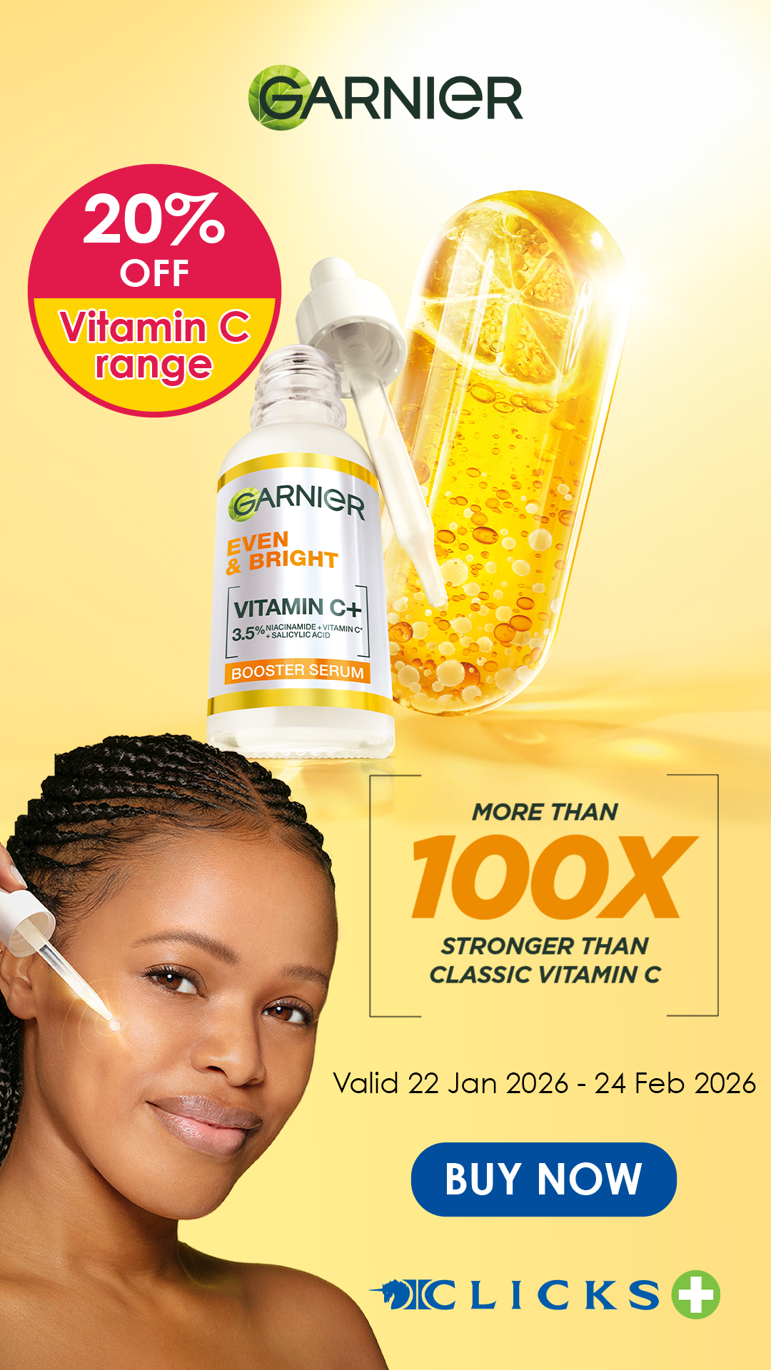 Garnier Facebook ad