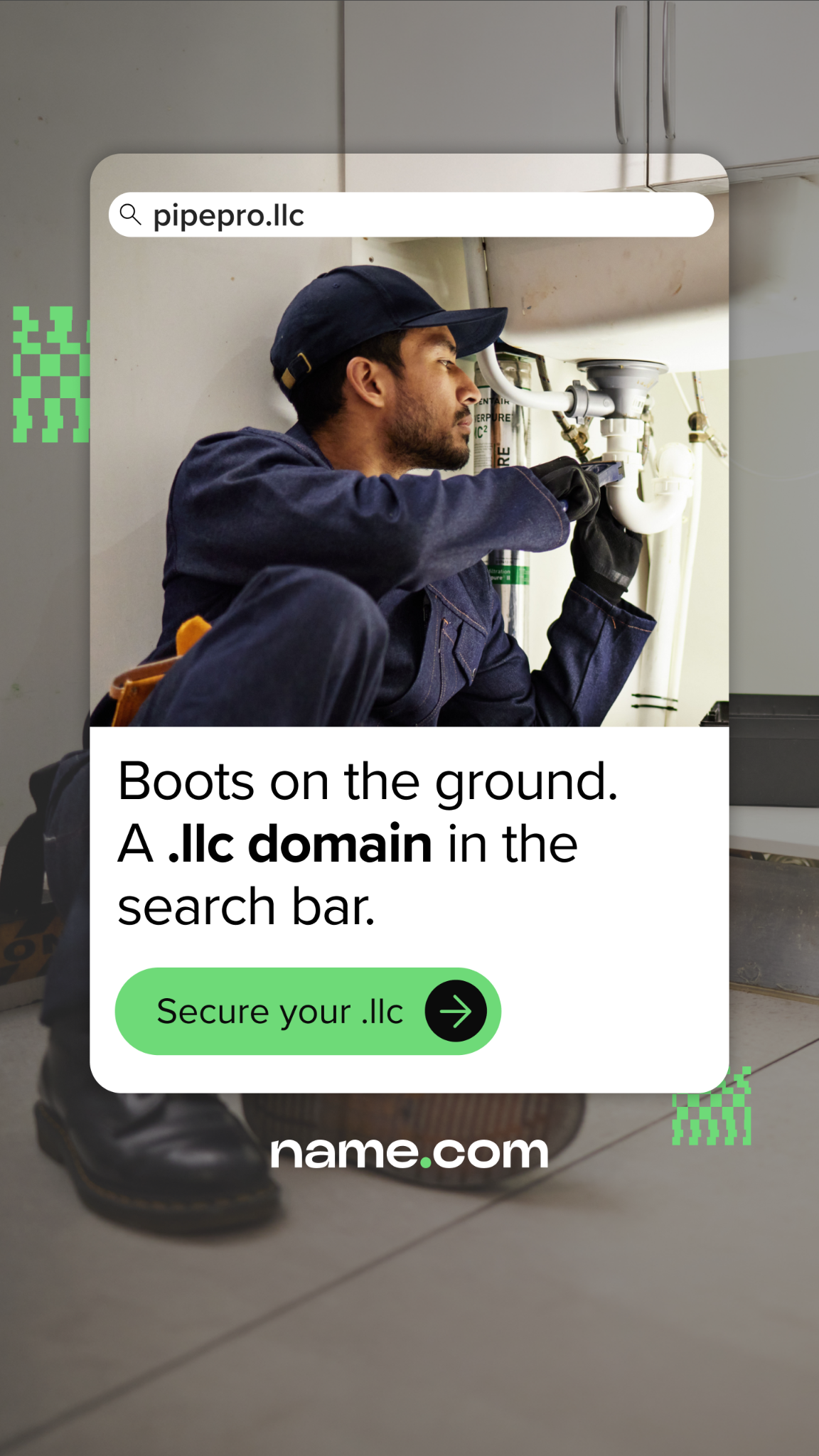 name.com Facebook ad