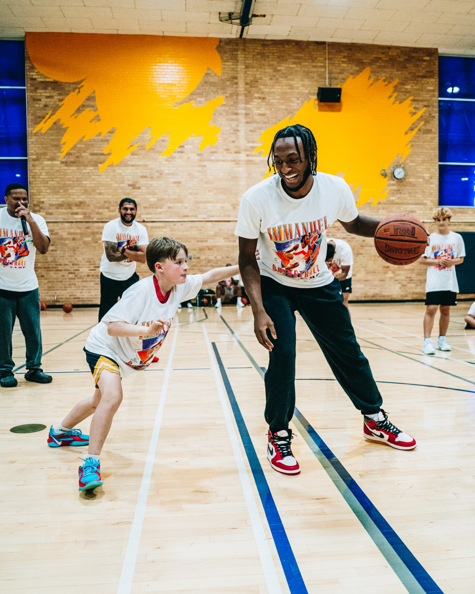 Gold Level Sporting Events Facebook ad: Toronto Raptors Immanuel Quickley is coming to Hamilton.