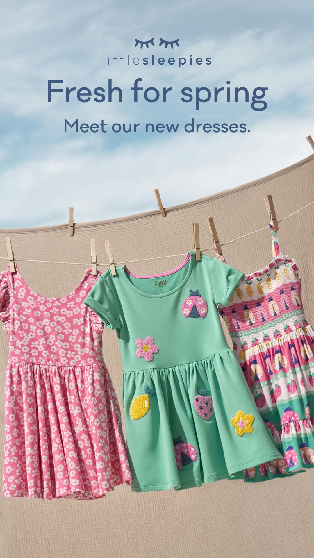 Little Sleepies Facebook ad