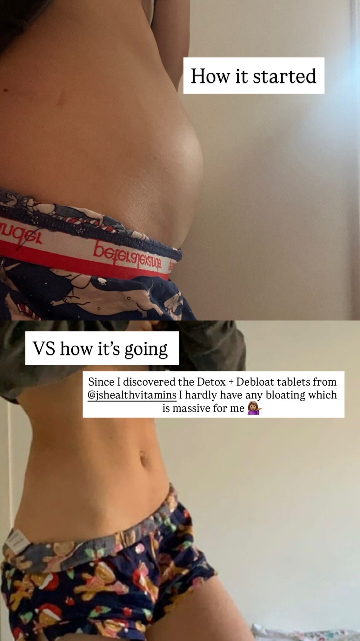 JSHealth Vitamins Results Facebook ad