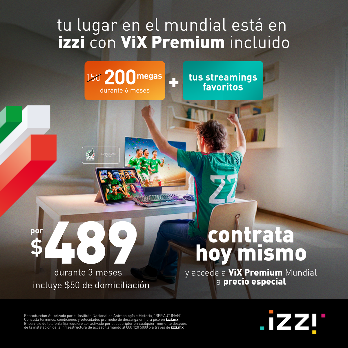 izzi telecom Facebook ad