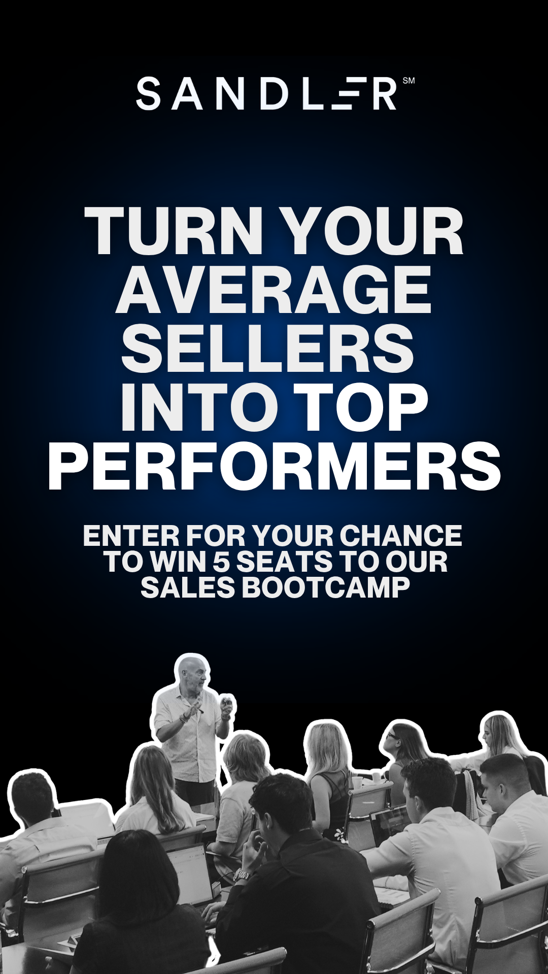 Sandler Training, Miami - Absolute Sales Development Facebook ad