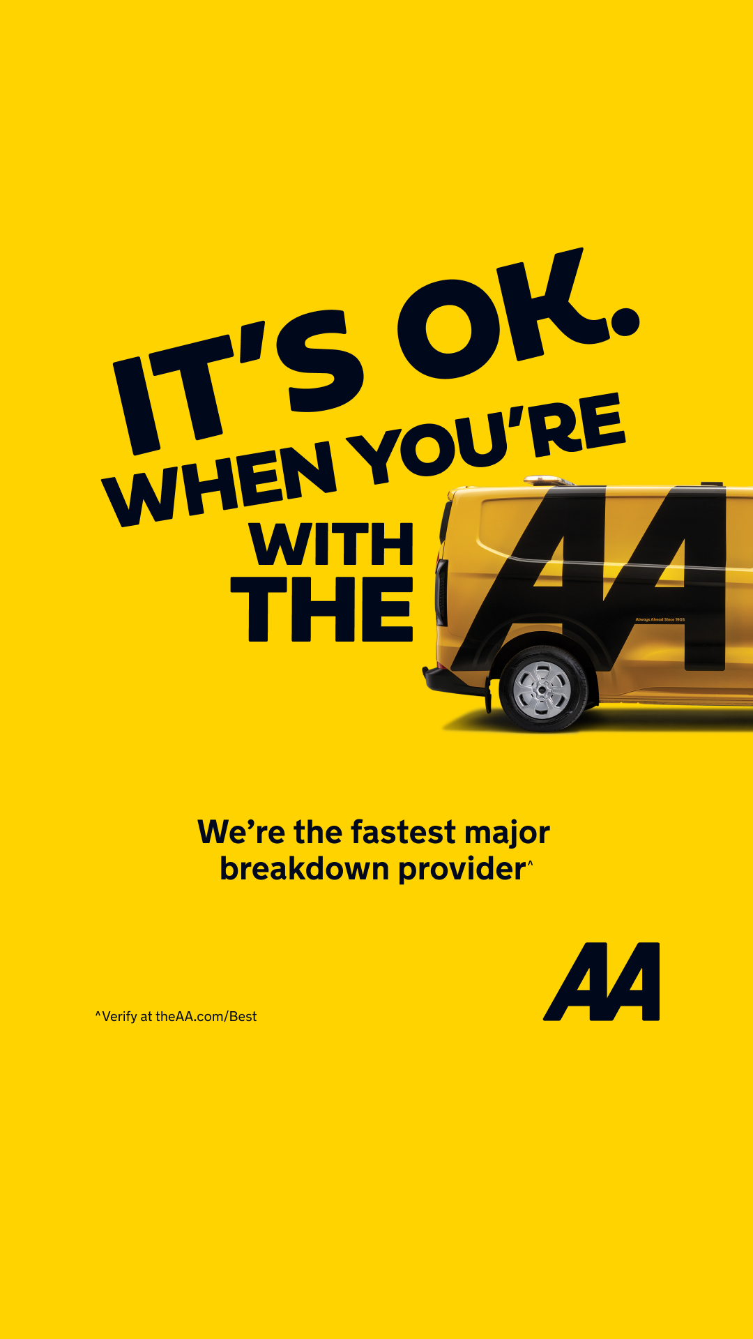 The AA UK Facebook ad