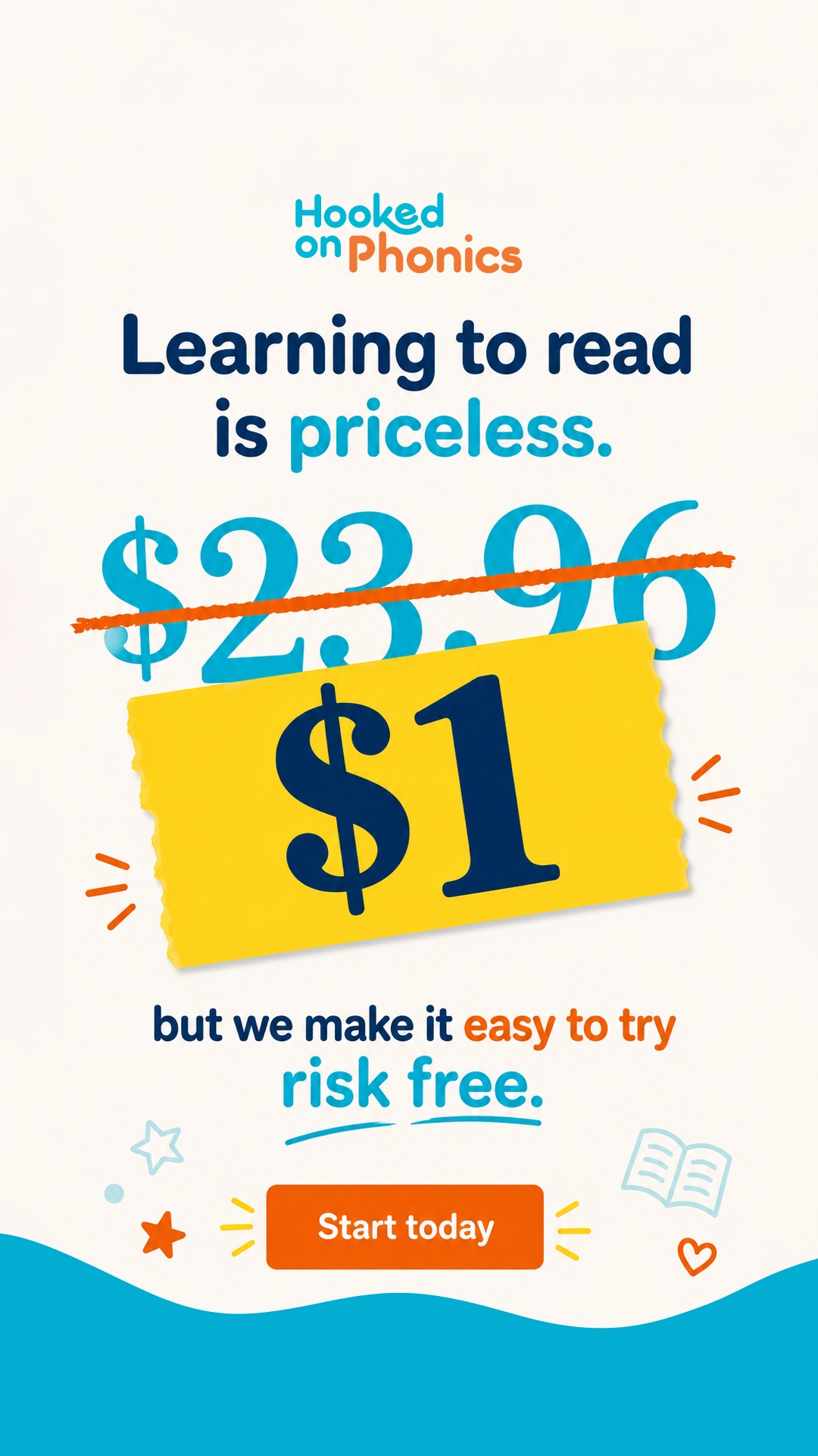 Hooked on Phonics Facebook ad