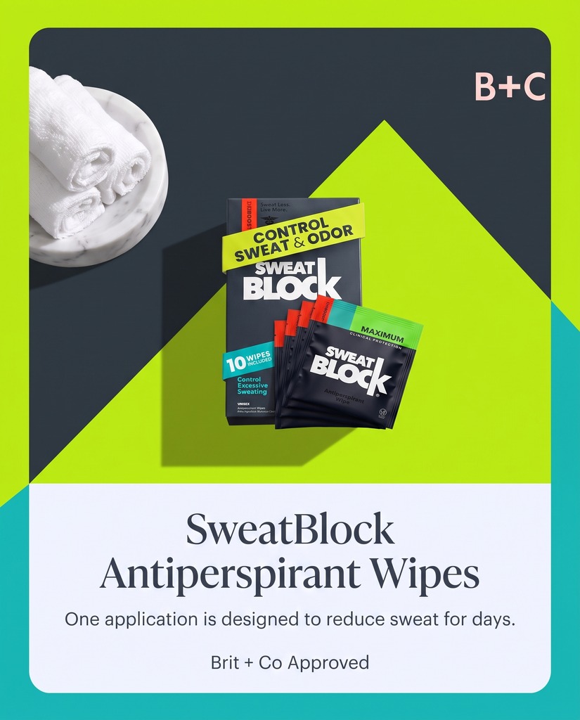 Brit + Co Facebook ad: Up to 7 Days of Dryness