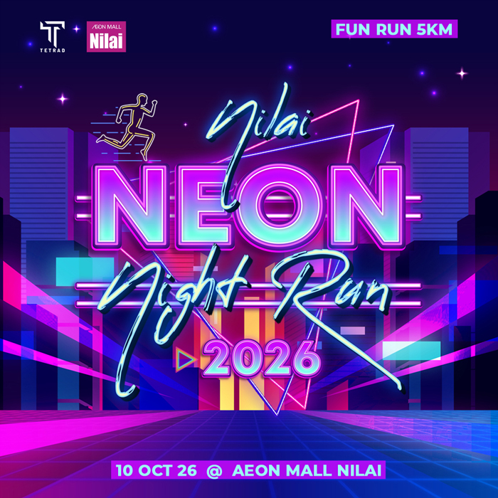 Neon Run Malaysia Facebook ad: NILAI NEON NIGHT RUN 2026