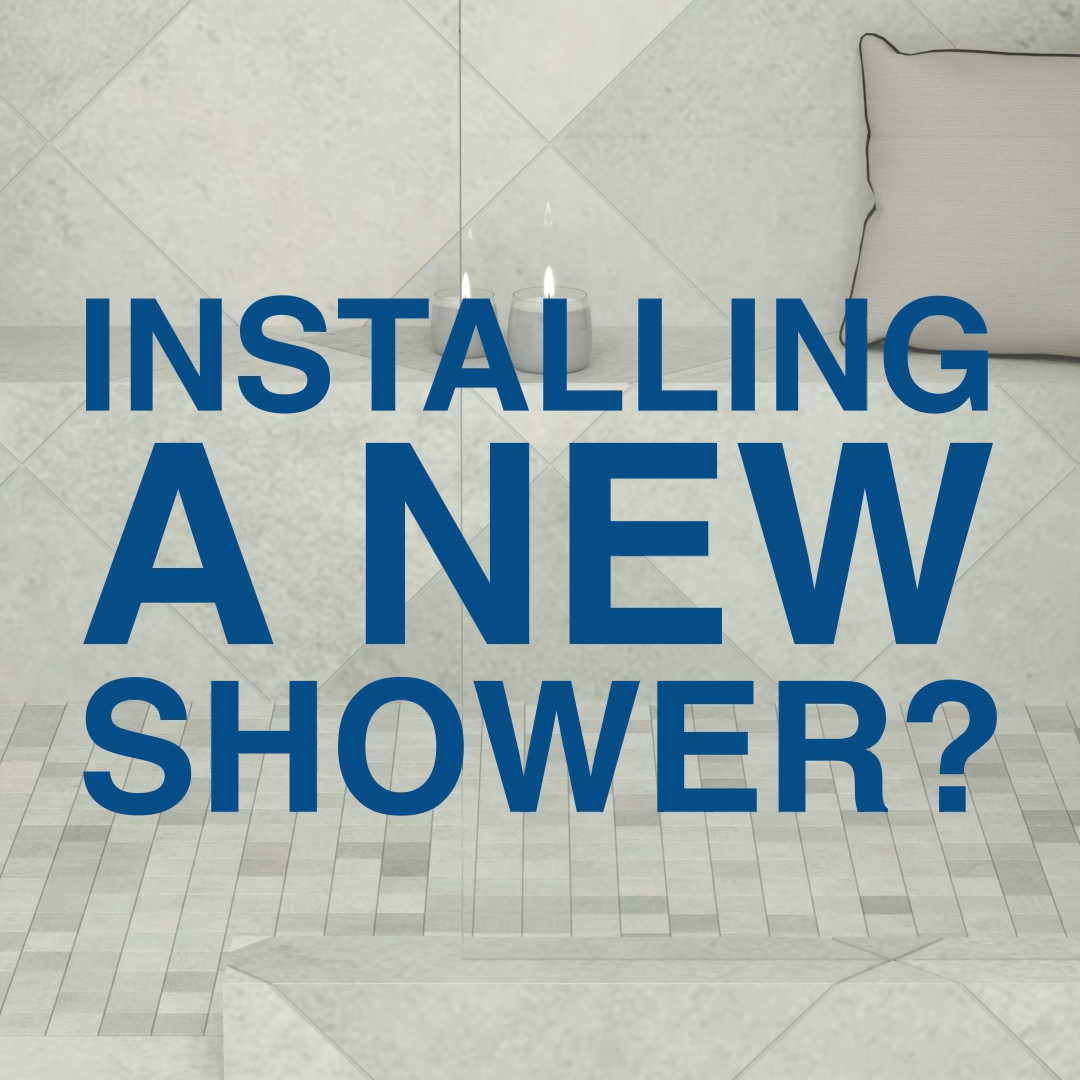 Tile Redi Facebook ad: With Tile Redi’s leak-proof shower pans, you can…