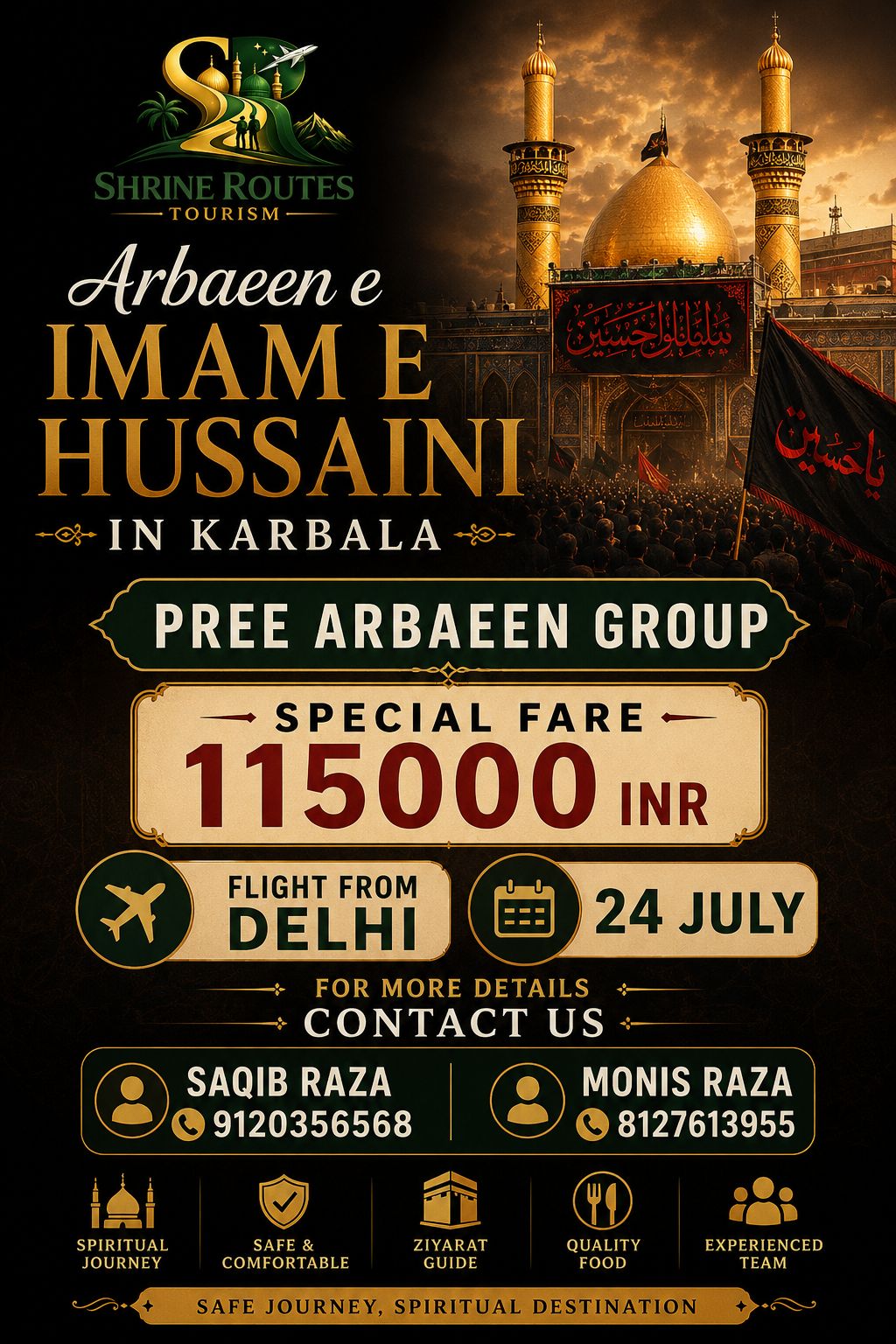 shrine routes tourism company official Facebook ad: Special offer limited seats