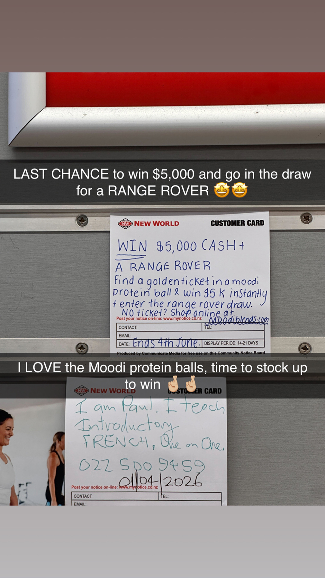 Moodi Facebook ad